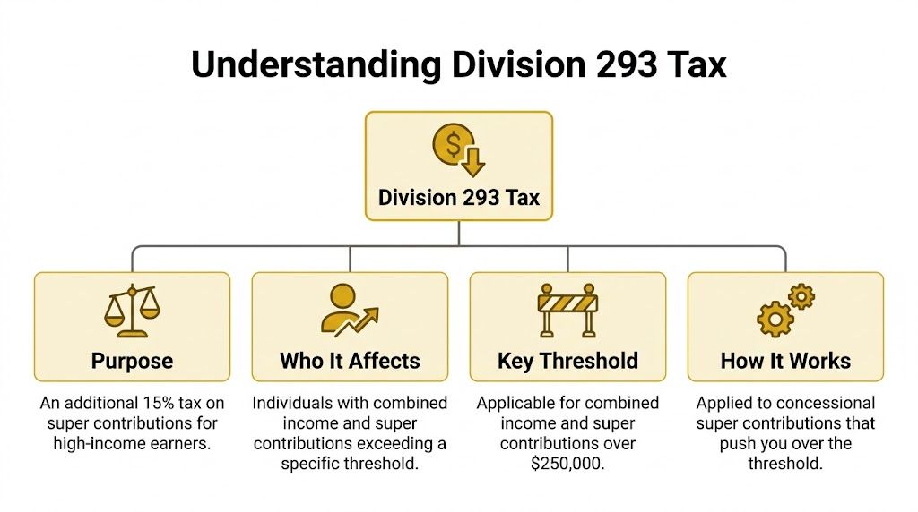 how-to-avoid-division-293-tax-tax-infographic