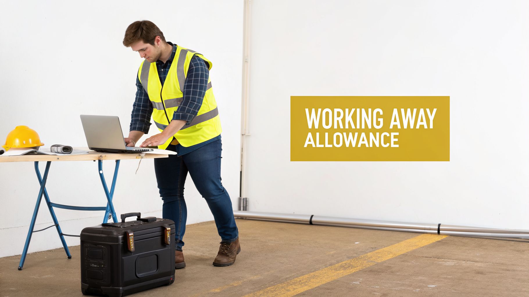 working-away-from-home-allowance-worker-laptop